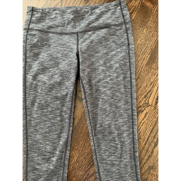 ATHLETA Chaturanga Tight Leggings Black Heather BLHE WOMENS SZ M - Picture 3 of 6